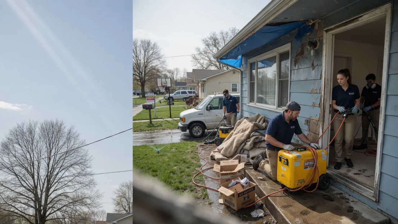 Basement Flood Cleanup in Weirton, WV near me